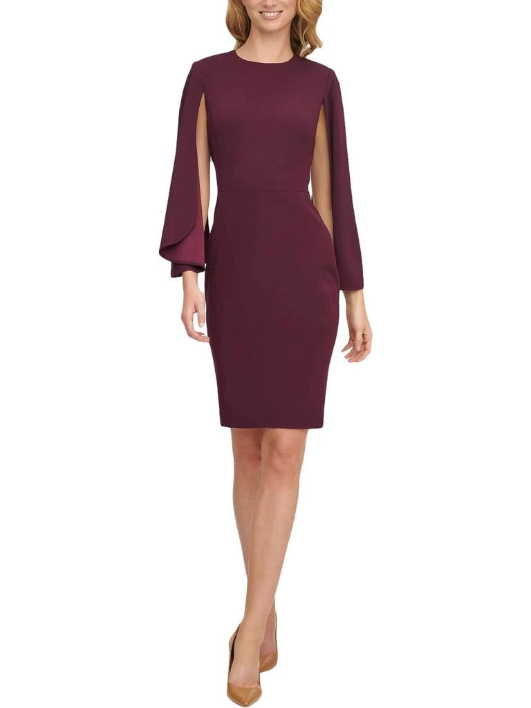 商品Calvin Klein|Womens Work Knee Sheath Dress,价格¥360,第1张图片