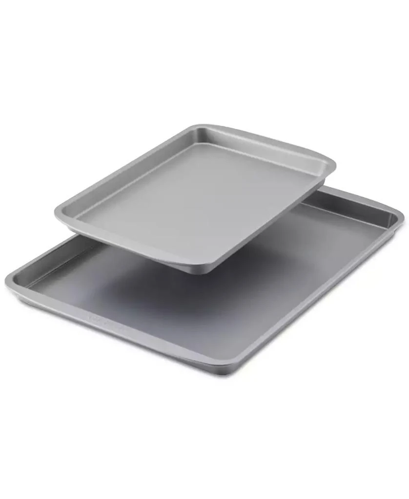 商品Farberware|SmartBrown Nonstick Bakeware Sheet Pans, Set of 2,价格¥297,第1张图片