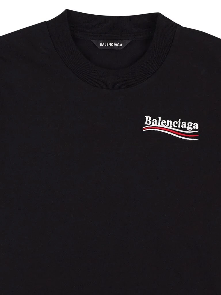商品Balenciaga|Cotton Jersey L/s T-shirt,价格¥2282,第1张图片详细描述