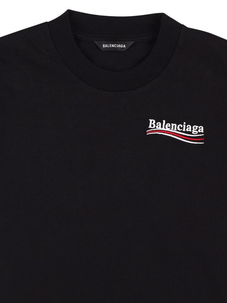 商品Balenciaga|Cotton Jersey L/s T-shirt,价格¥2180,第1张图片