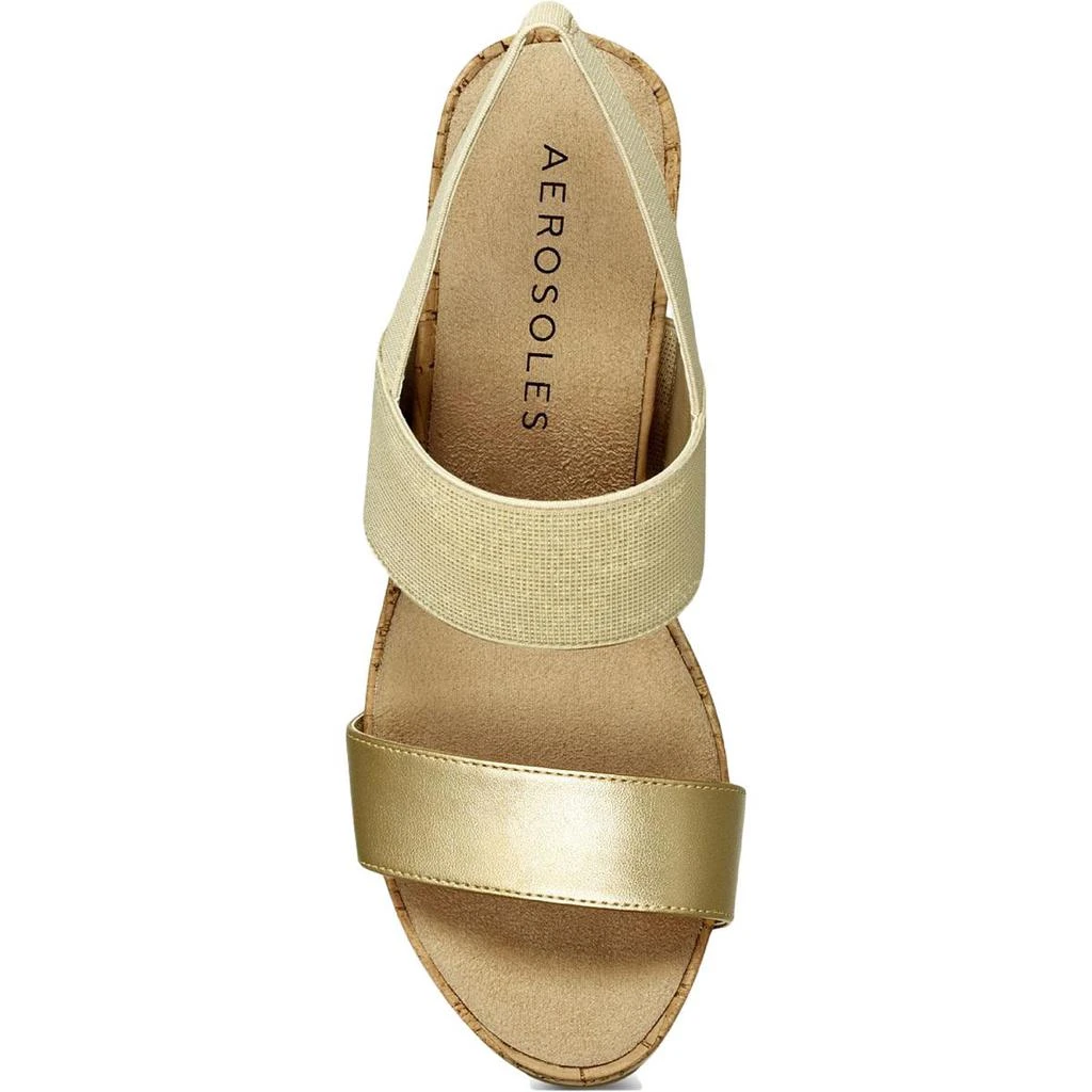商品Aerosoles|Aerosoles Womens Putnam Heel Slip On Wedges,价格¥191,第3张图片详细描述