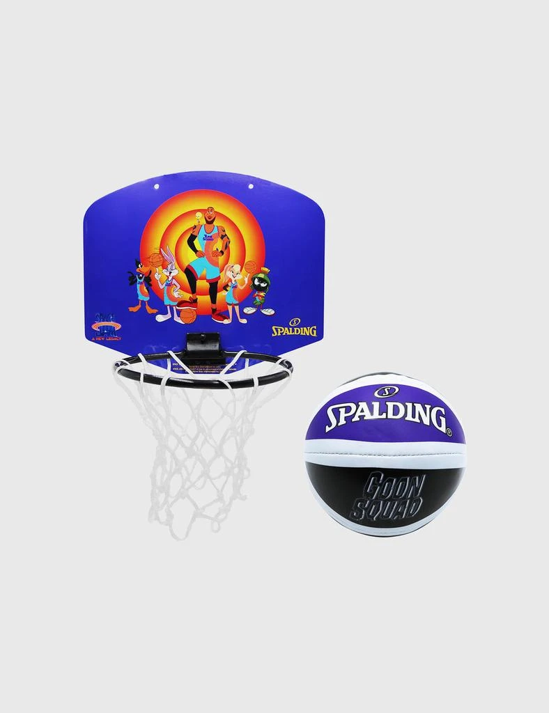 商品Spalding|Spalding x Space Jam: A New Legacy Tune Squad Micro Mini Basketball Set,价格¥91,第1张图片