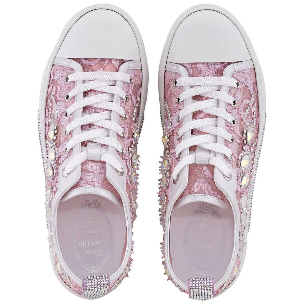 商品Rene Caovilla|Ladies Crystal-embellished Low Top Sneakers,价格¥3089,第3张图片详细描述