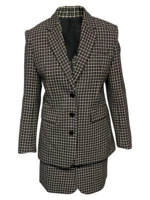 商品[二手商品] Helmut Lang|Helmut Lang Checked Blazer In Multicolor Wool,价格¥1972,第1张图片