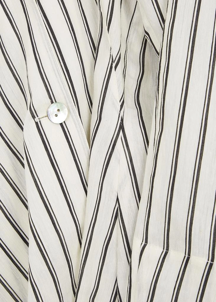 商品Vince|Striped rayon-blend shirt,价格¥1040,第5张图片详细描述