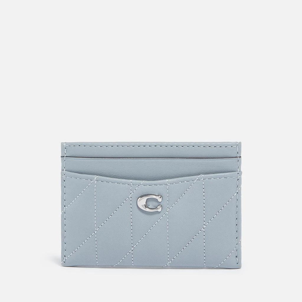 商品Coach|Coach Essential Quilted Pillow Leather Card Case,价格¥880,第1张图片