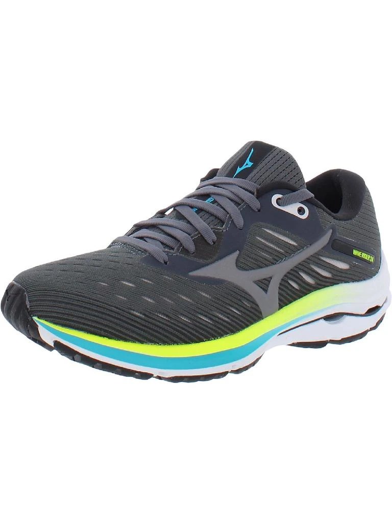 商品Mizuno|Wave Rider 24 Womens Fitness Workout Running Shoes,价格¥276,第1张图片
