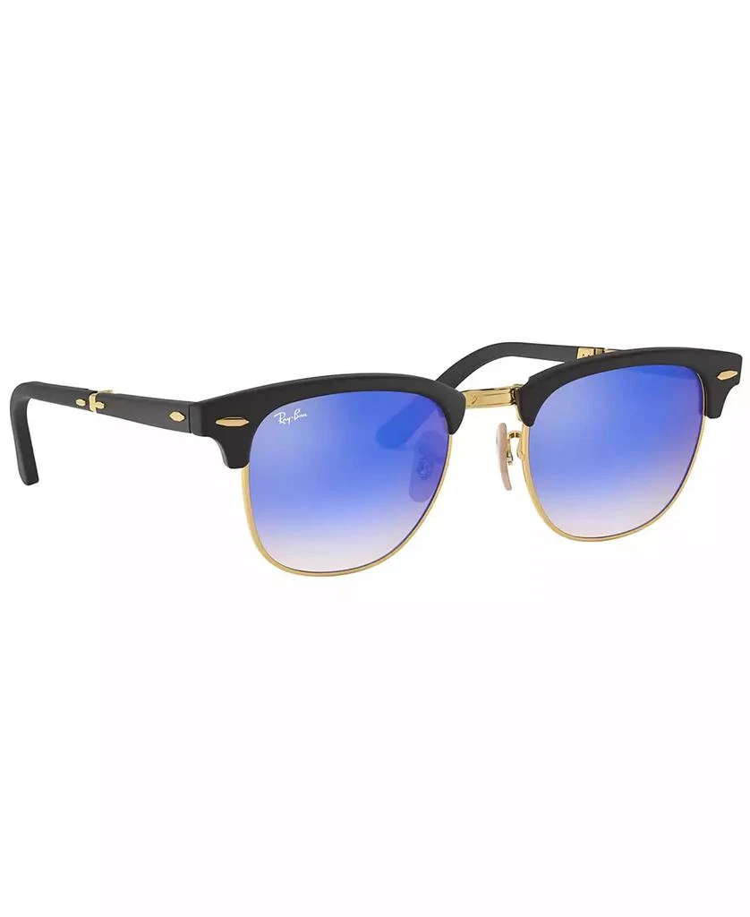 商品Ray-Ban|Sunglasses, RB2176 CLUBMASTER FOLDING FLASH LENSES GRADIENT,价格¥1431,第3张图片详细描述
