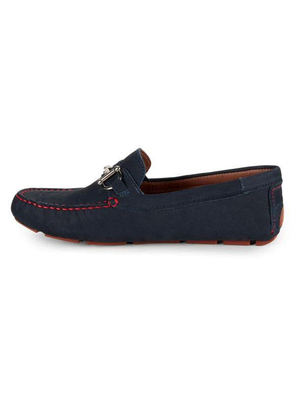 商品Massimo Matteo|Leather Driving Bit Loafers,价格¥490,第4张图片详细描述