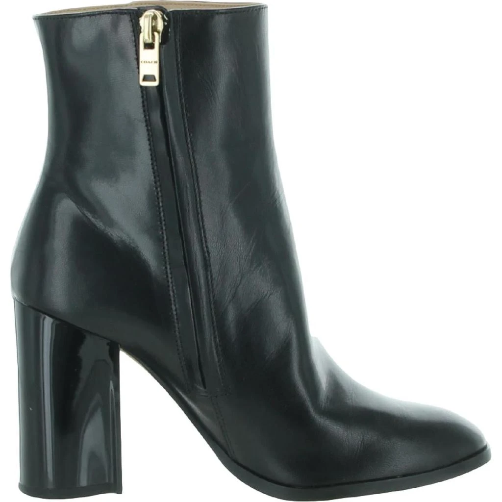 商品Coach|Coach Womens Brielle Leather Ankle Booties,价格¥651,第2张图片详细描述