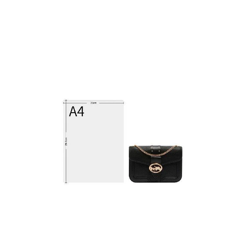 商品Coach|香港直邮coach蔻驰女士黑色单肩包F6925IMBLK款式新颖潮流时尚,价格¥3195,第4张图片详细描述