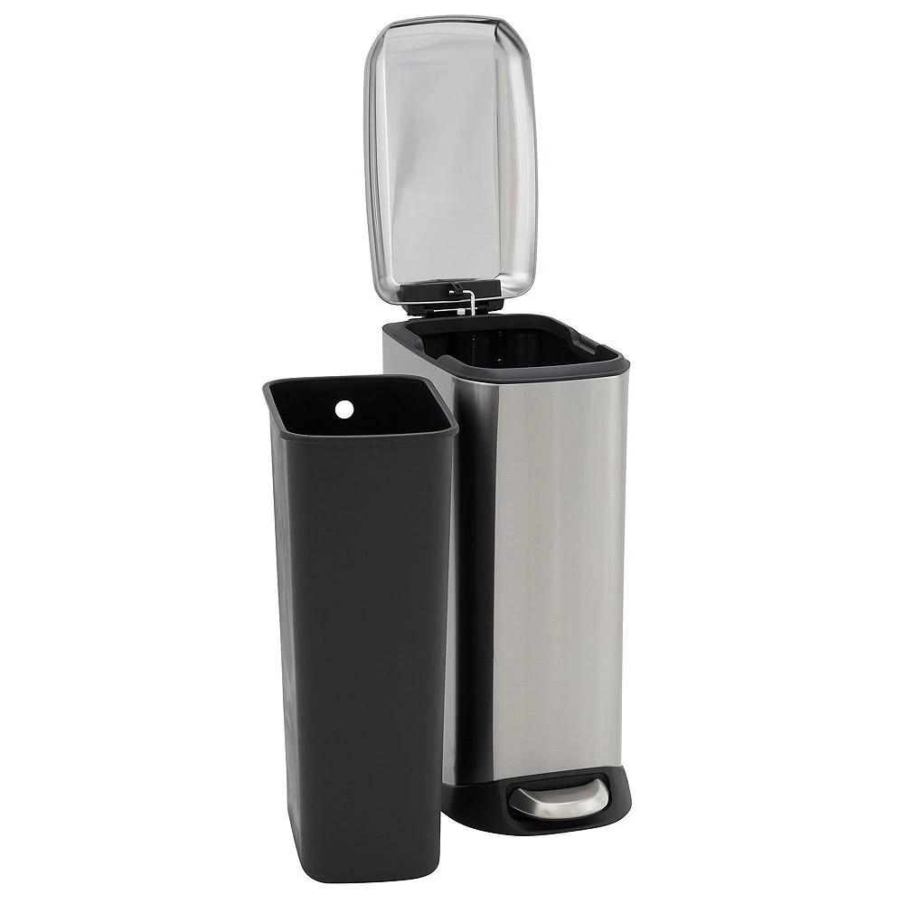 商品Household Essentials|Design Trend 20L Capri Narrow Step Trash Bin,价格¥1794,第4张图片详细描述
