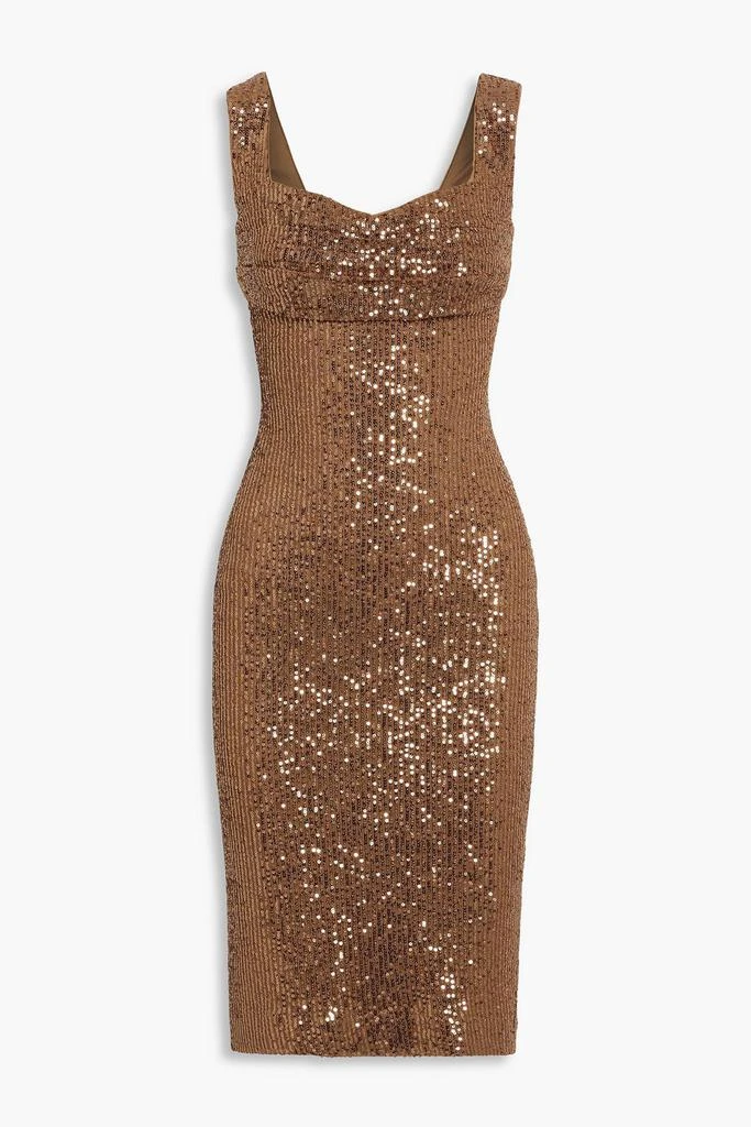 商品Badgley Mischka|Sequined stretch-tulle dress,价格¥2093,第1张图片