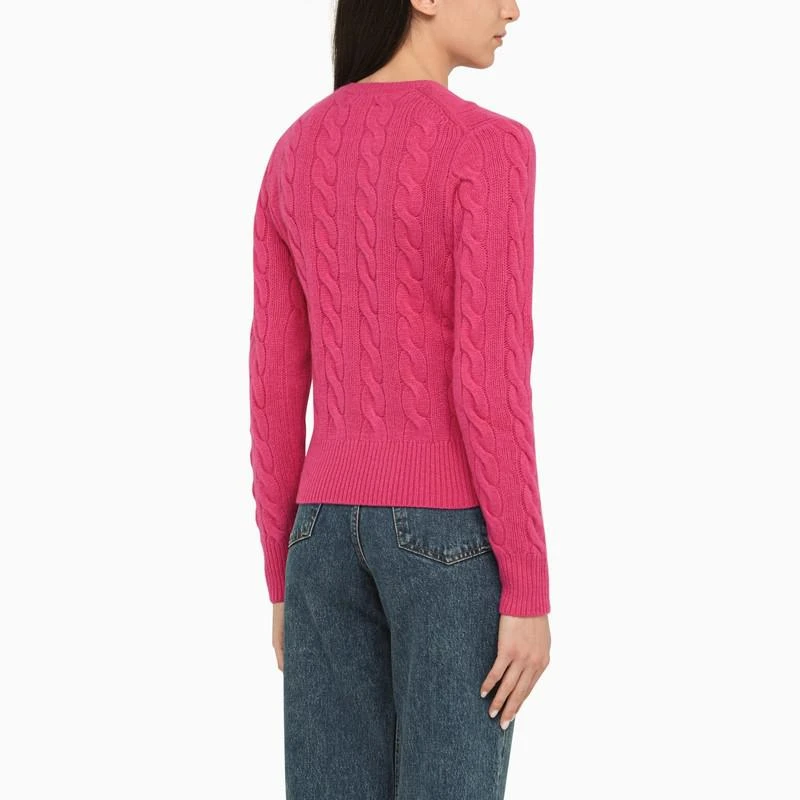 商品Ralph Lauren|Fuchsia wool cardigan,价格¥1877,第3张图片详细描述