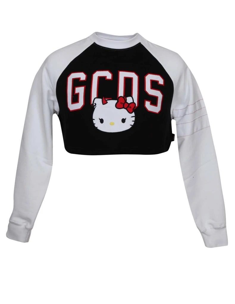 商品GCDS|GCDS Hello Kitty Cotton Crop Sweatshirt,价格¥1633,第1张图片