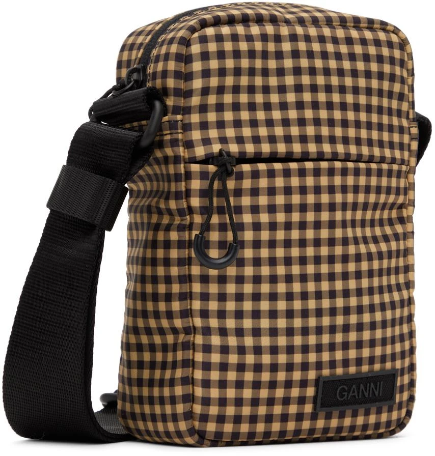 商品Ganni|Tan Mini Festival Bag,价格¥659,第2张图片详细描述