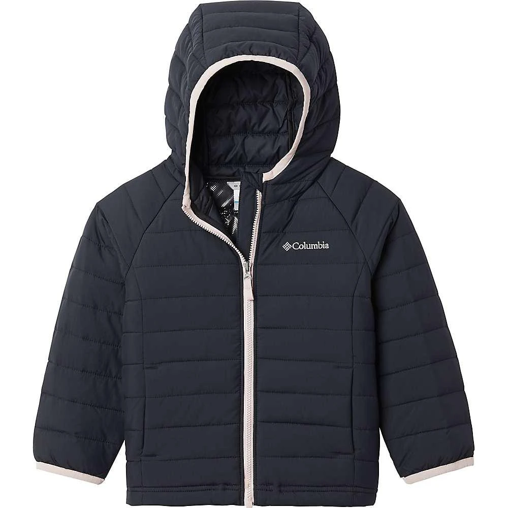 商品Columbia|Columbia Toddlers' Girls Powder Lite Hooded Jacket,价格¥653,第1张图片