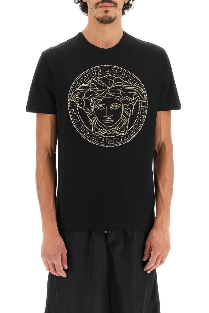 商品Versace|Versace medusa taylor fit t-shirt,价格¥2157,第2张图片详细描述