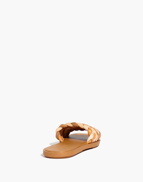 The Suzi Slide Sandal in Multi Woven Leather商品第3张图片规格展示