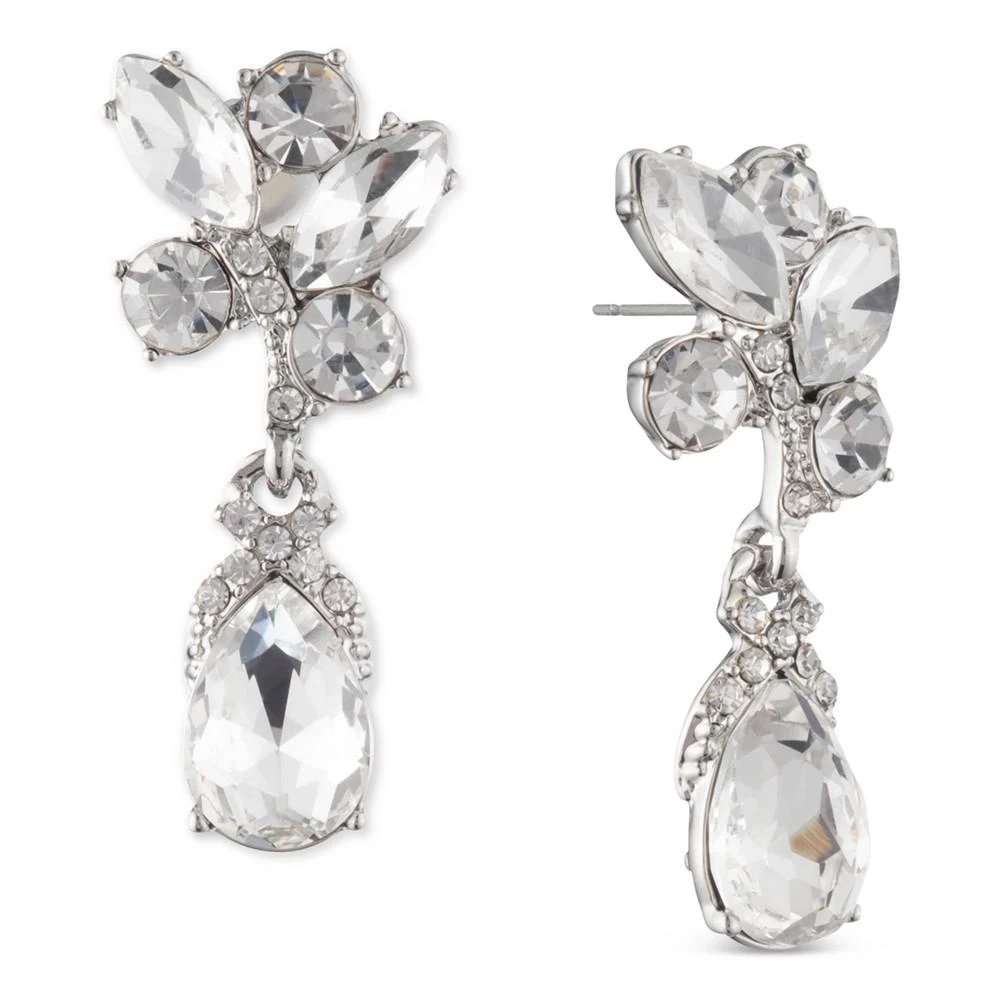 商品Givenchy|Rose Gold-Tone Mixed Crystal Drop Earrings,价格¥168,第1张图片