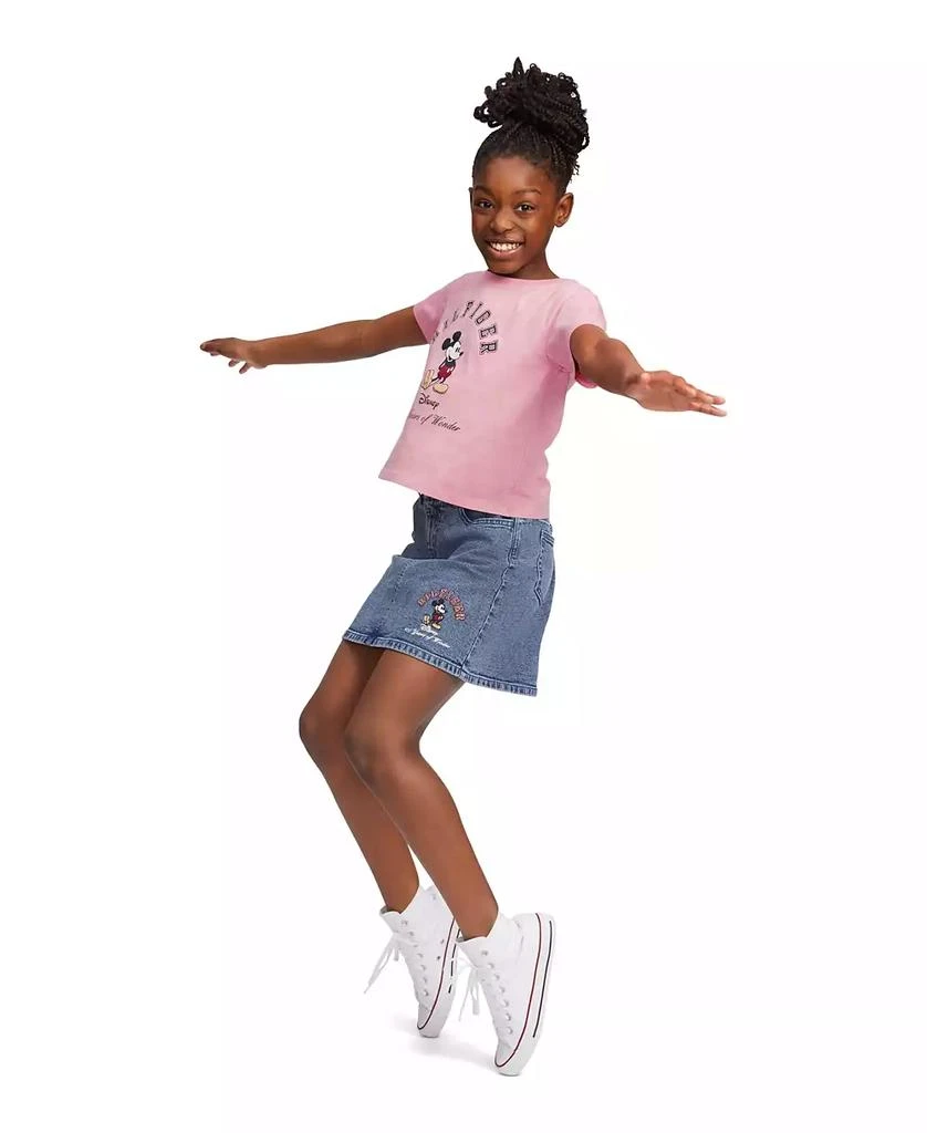 商品Tommy Hilfiger|Tommy Hilfiger x Disney Big Girls Stretch Denim Skirt,价格¥263,第4张图片详细描述