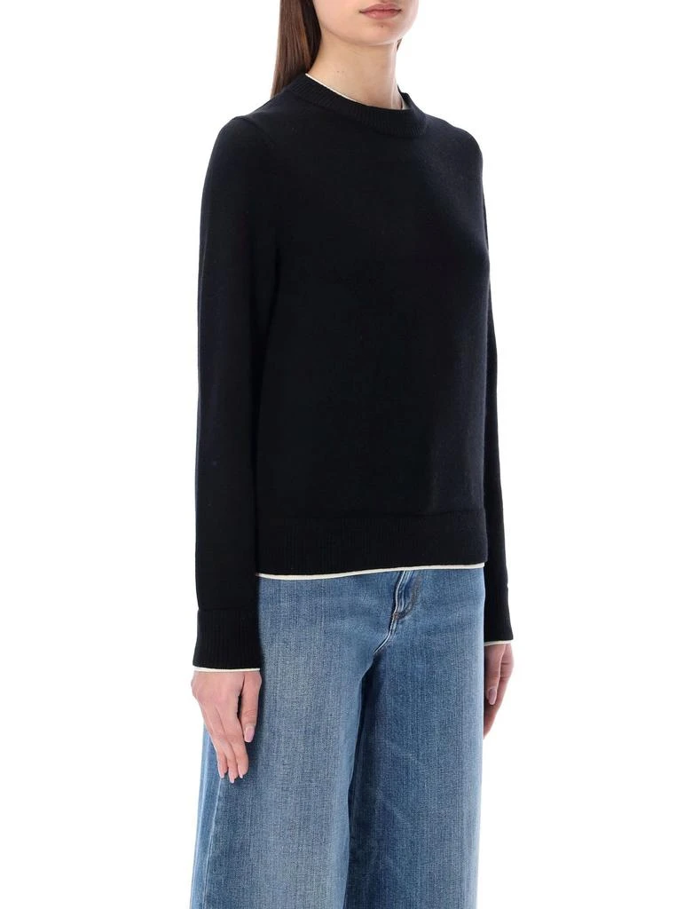 商品Tory Burch|Tory Burch Double Layer Crewneck Knitted Sweater,价格¥3783,第5张图片详细描述