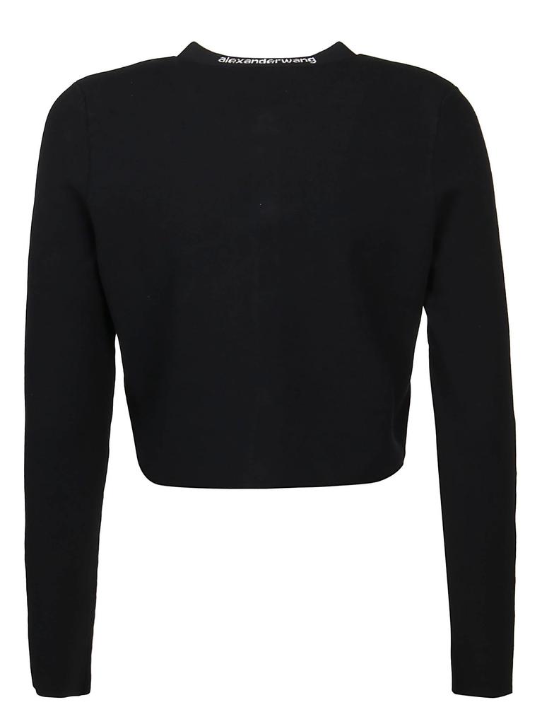 Alexander Wang Women's  Black Other Materials Sweater商品第2张图片规格展示