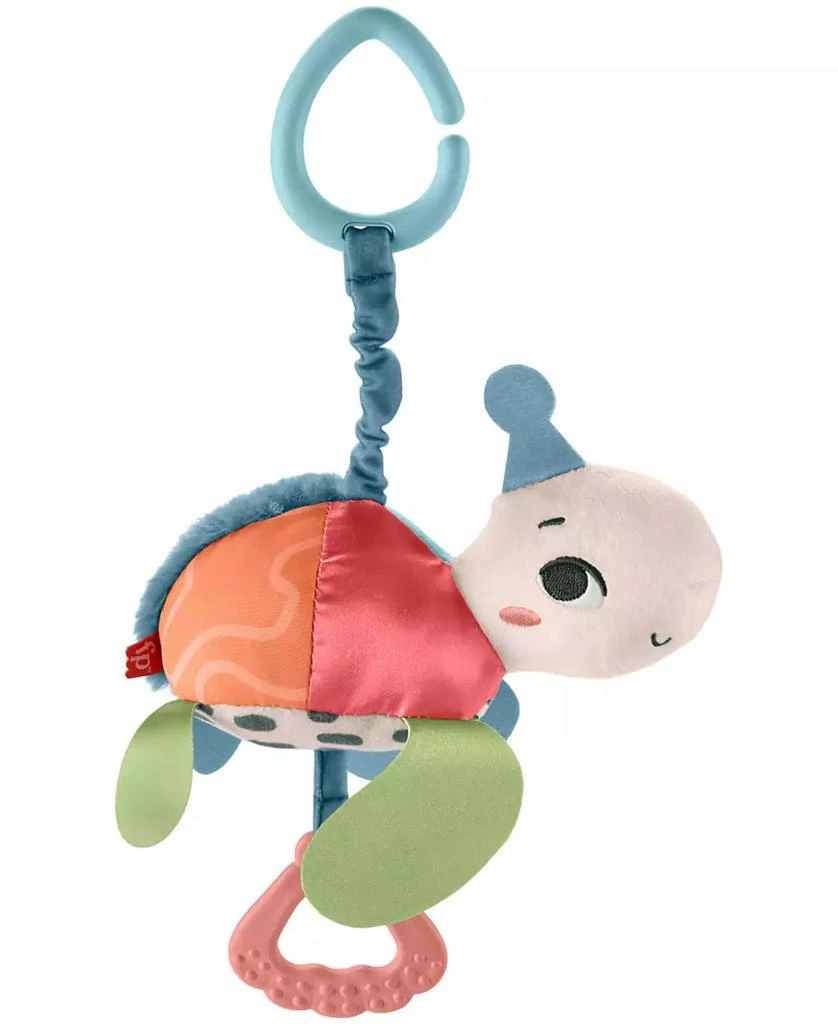 商品Fisher Price|Planet Friends Sea Me Bounce Turtle Baby Stroller Toy with Sensory Details,价格¥83,第1张图片