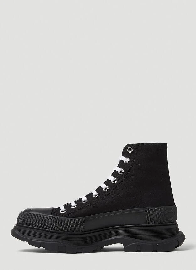 商品Alexander McQueen|Tread Slick Boots in Black,价格¥2801,第3张图片详细描述