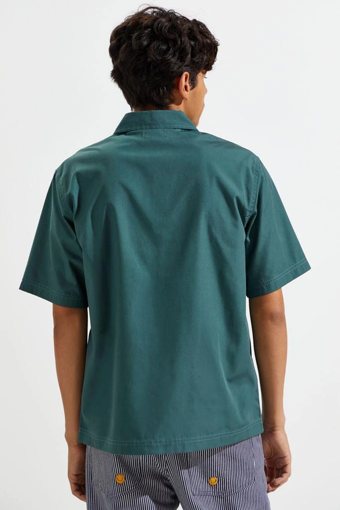 商品STUSSY|Stussy Garage Short Sleeve Zip-Up Shirt,价格¥794,第4张图片详细描述