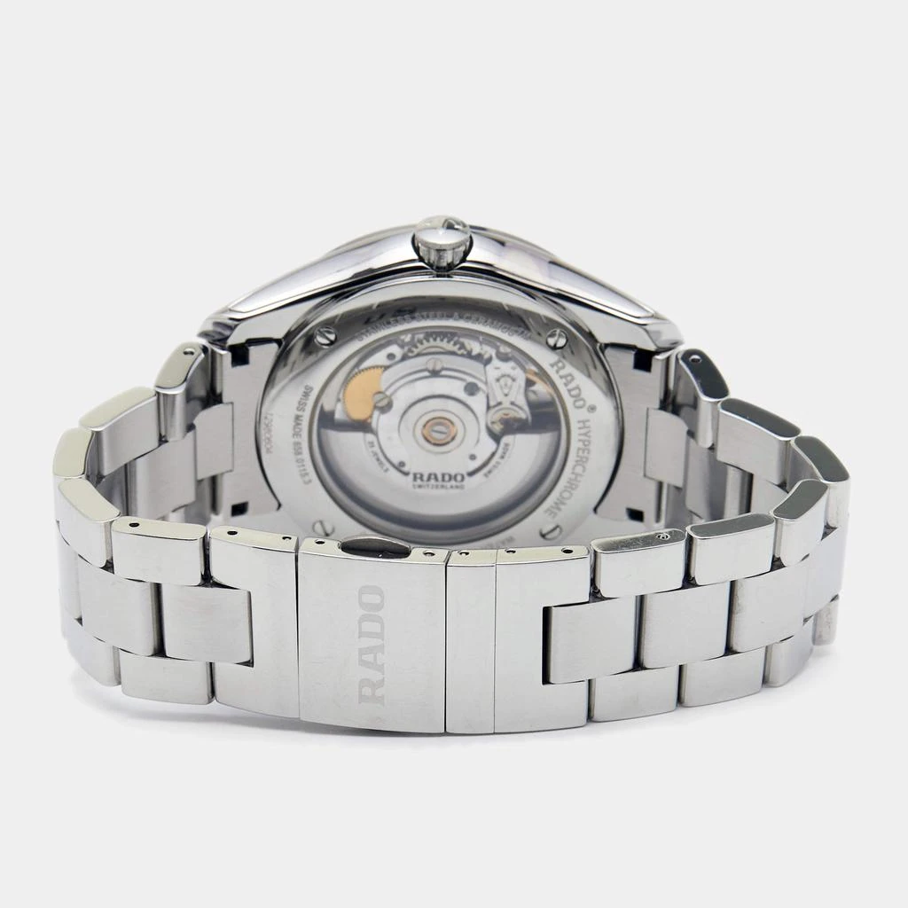 商品[二手商品] Rado|Rado Silver Ceramos Stainless Steel Hyperchrome R32115103 Men's Wristwatch 40 mm,价格¥3664,第5张图片详细描述