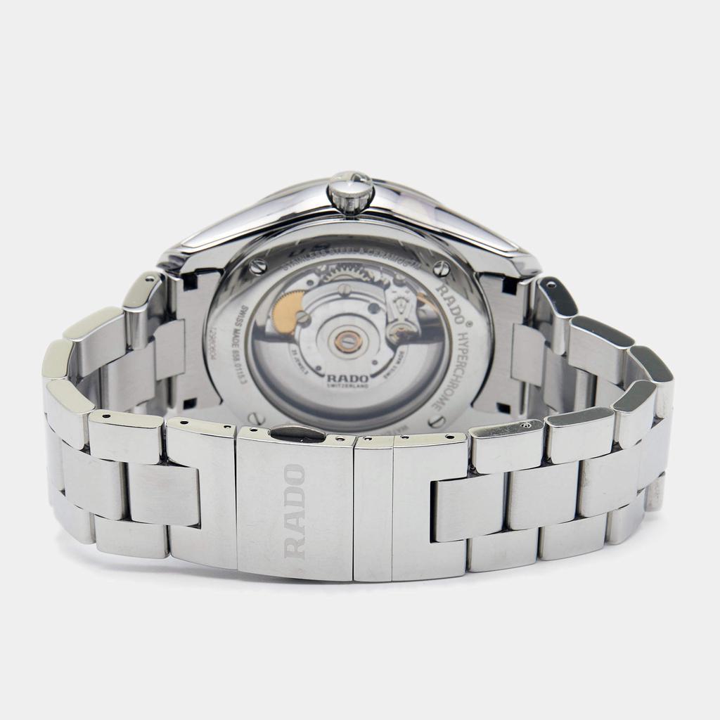 商品[二手商品] Rado|Rado Silver Ceramos Stainless Steel Hyperchrome R32115103 Men's Wristwatch 40 mm,价格¥3929,第7张图片详细描述