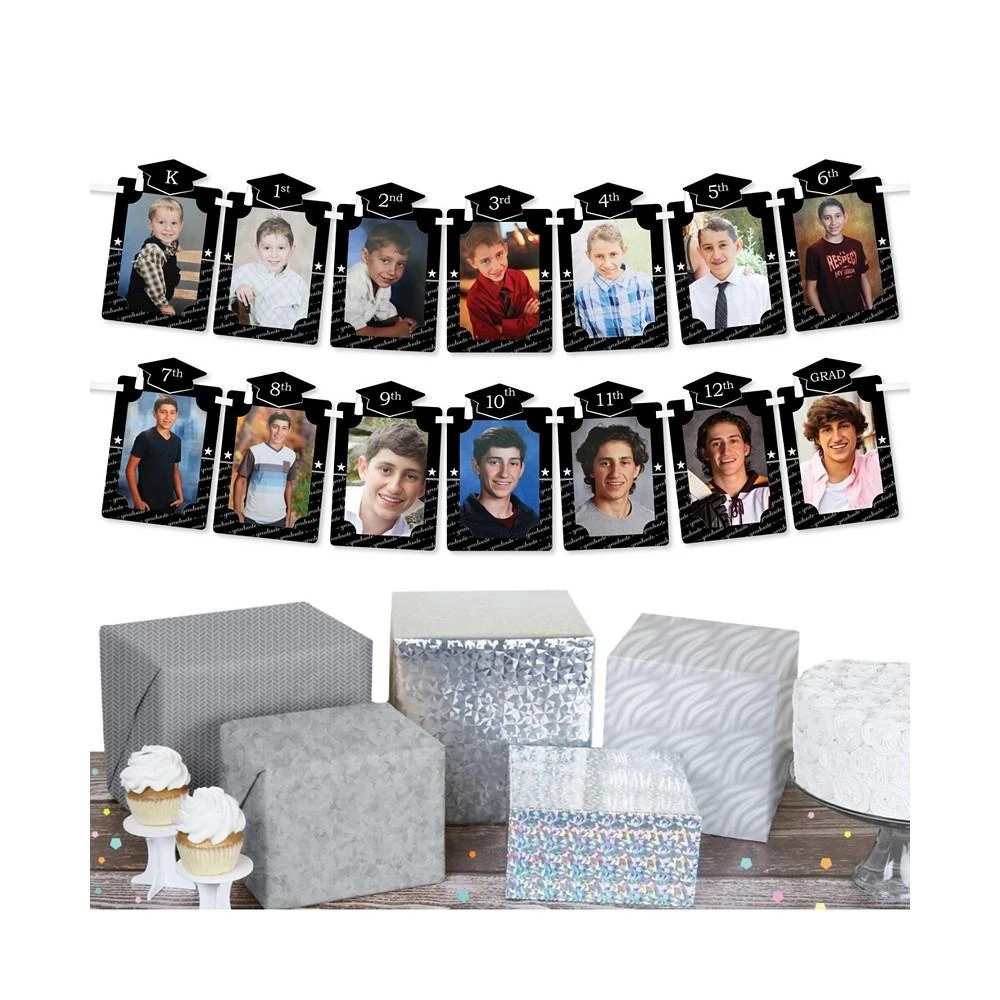商品Big Dot of Happiness|Graduation Cheers - DIY Graduation Party Decor - Picture Display - Photo Banner,价格¥119,第2张图片详细描述