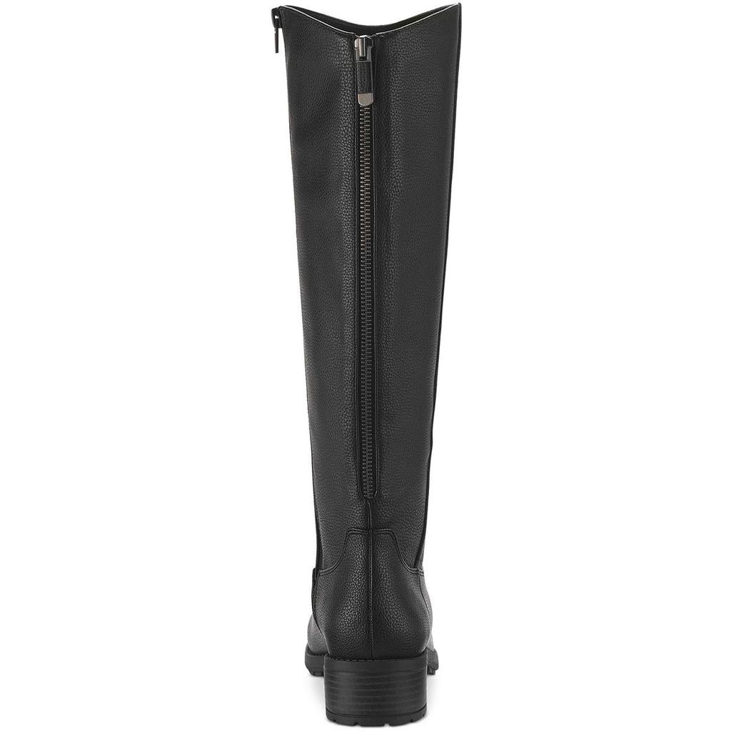 Style & Co. Womens Graciee Faux Leather Tall Knee-High Boots商品第8张图片规格展示
