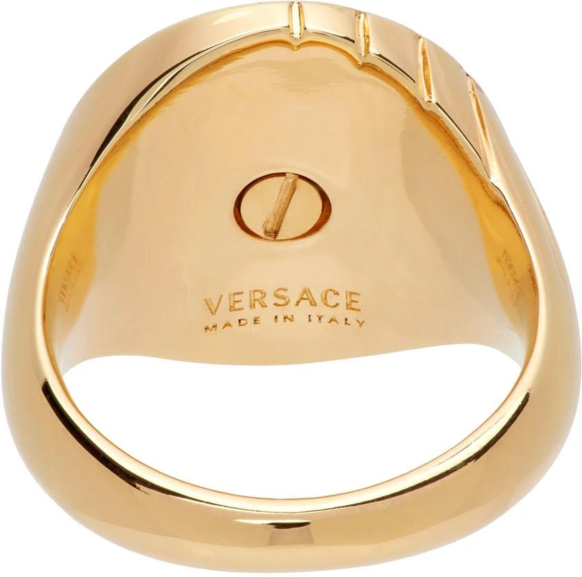 商品Versace|Gold Medusa Ring,价格¥1314,第4张图片详细描述