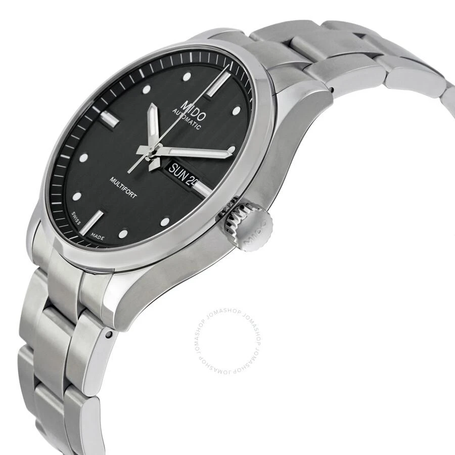 商品MIDO|Multifort Automatic Anthracite Dial Men's Watch M005.430.11.061.80,价格¥5044,第2张图片详细描述