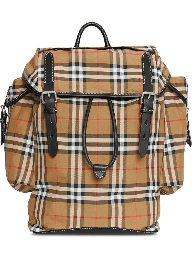 商品Burberry|Burberry Vintage Check Backpack,价格¥8917,第1张图片