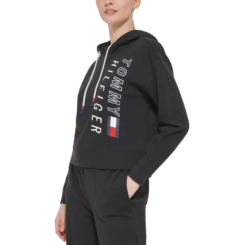 商品Tommy Hilfiger|Women's Logo Drop-Shoulder Hoodie,价格¥214,第3张图片详细描述