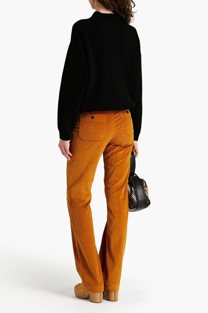 商品ba&sh|Volda cotton-blend corduroy straight-leg pants,价格¥804,第5张图片详细描述