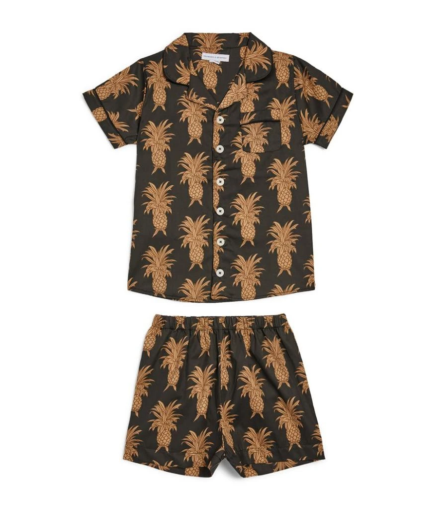 商品Desmond & Dempsey Kids|Howie Print Pyjama Set (2-11 Years),价格¥197,第1张图片