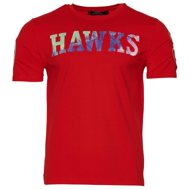 商品Pro Standard|Pro Standard Hawks NBA Dye T-Shirt - Men's,价格¥251,第1张图片