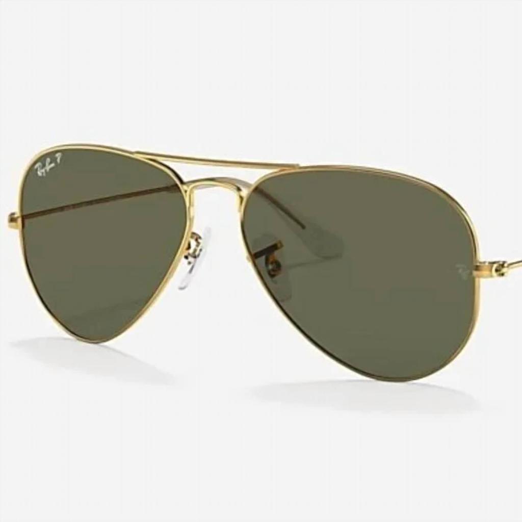 Men's Aviator Classic Sunglasses In Polished Arista Gold image 2