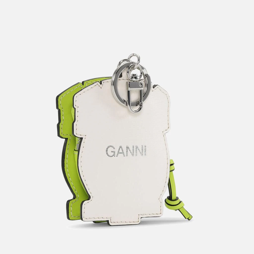 商品Ganni|Ganni Peach Printed Recycled Leather Coin Purse,价格¥459,第2张图片详细描述