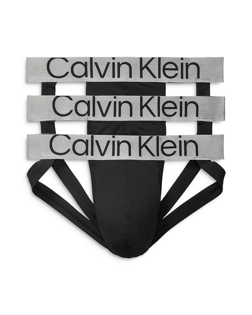 商品Calvin Klein|CK Reconsidered Steel Micro Jock Straps, Pack of 3,价格¥356,第1张图片
