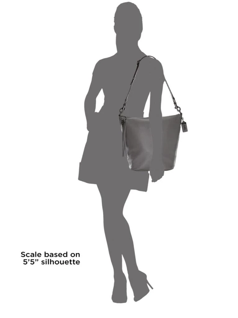 商品Coach|Duffle Rivets Leather Shoulder Bag,价格¥2585,第3张图片详细描述