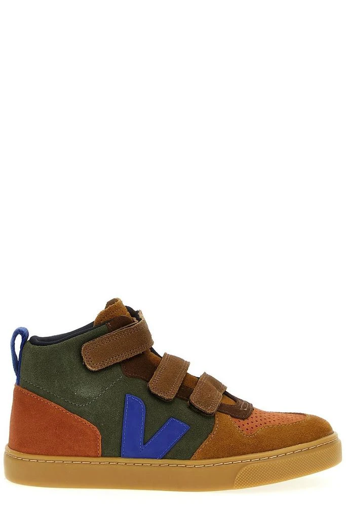 商品Veja|Veja Kids V-10 High-Top Touch-Strap Sneakers,价格¥448,第1张图片