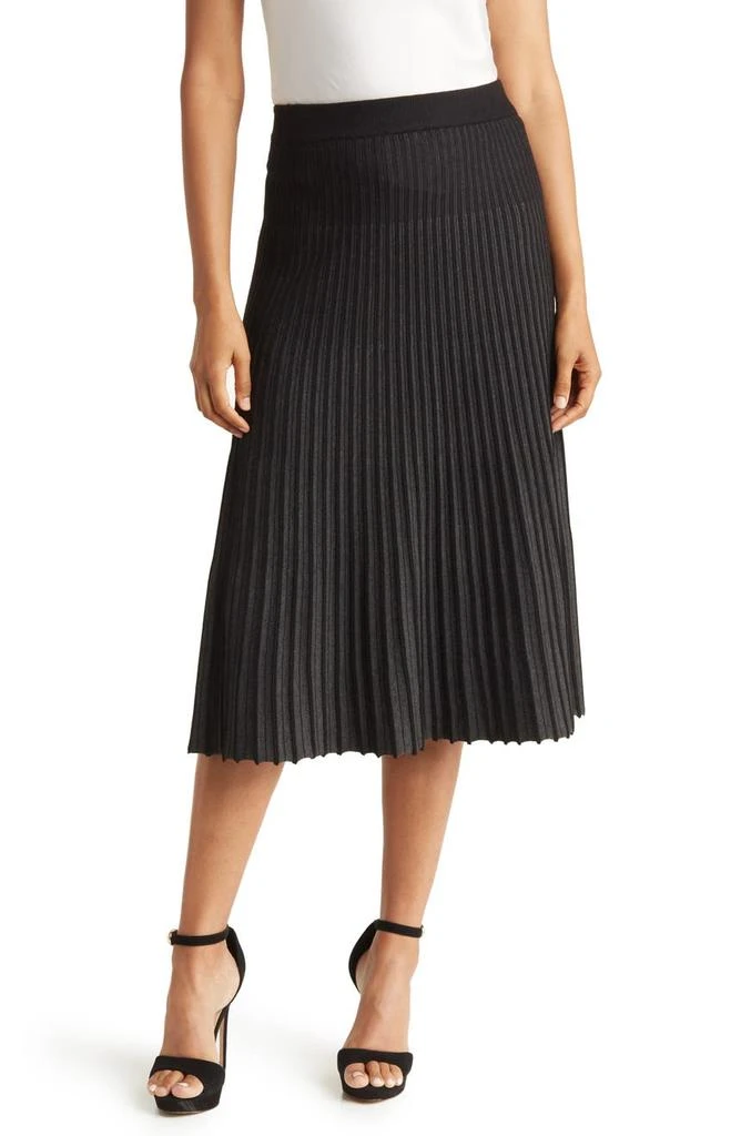 商品MAXSTUDIO|Pleated Sweater Skirt,价格¥46,第1张图片