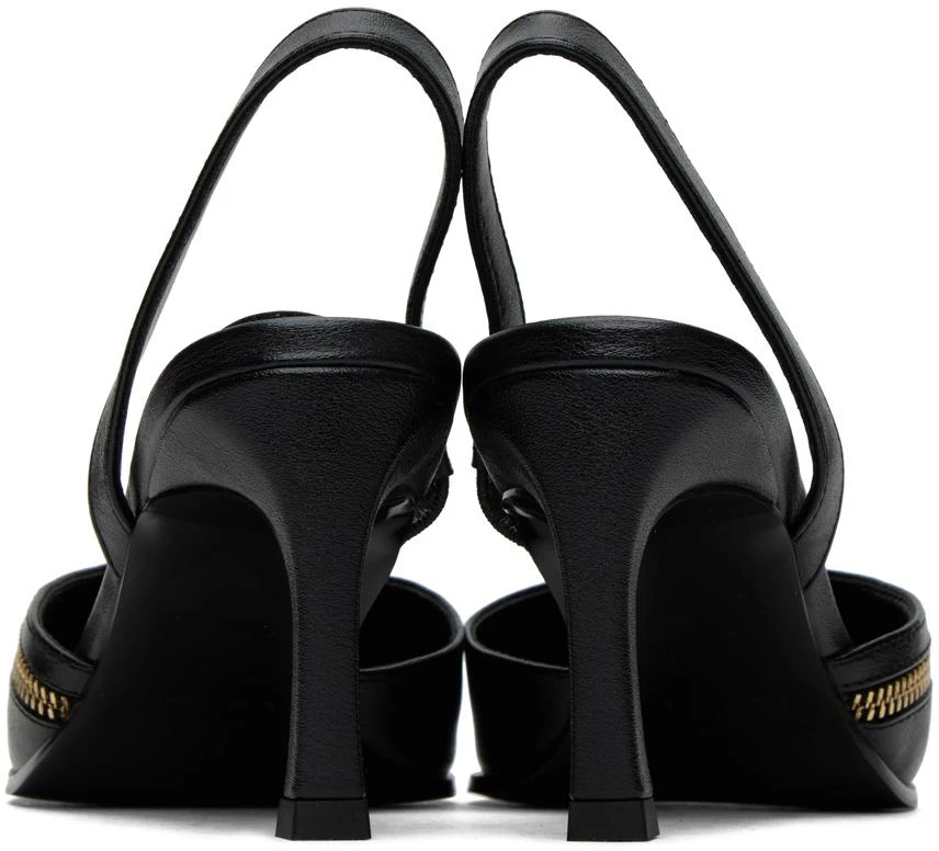 商品Versace|Black Mandy Heeled Sandals,价格¥1518,第2张图片详细描述