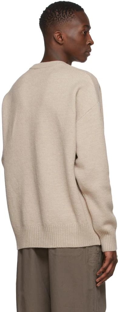 商品AMI|Beige Ami de Cœur Sweater,价格¥2816,第3张图片详细描述