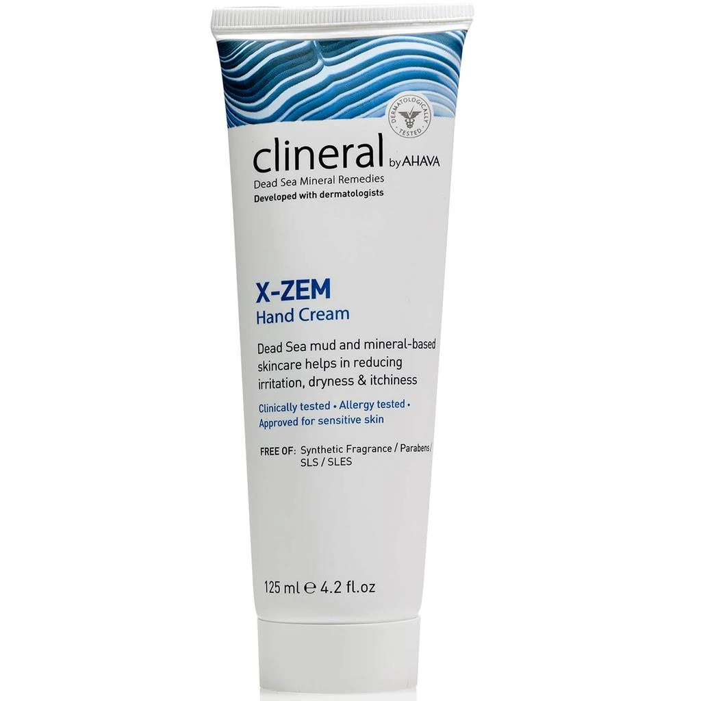 商品CLINERAL by AHAVA|CLINERAL X-ZEM Hand Cream 125ml,价格¥127,第1张图片